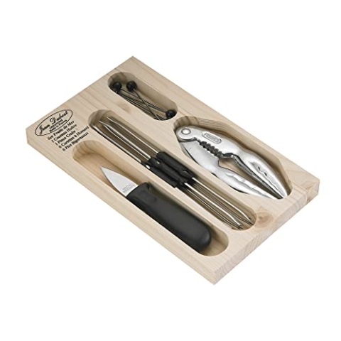LAGUIOLE 7271 Meeresfrüchteset, Schwarz, 14-teilig