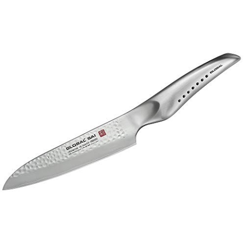 Global SAI-M01 Kochmesser, 14cm Hammerdesign