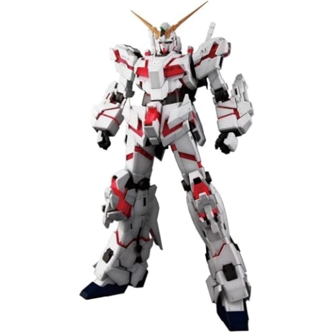 BANDAI SPIRITS Perfect Grade Unicorn Gundam, Modellbau-Kit, 1:60, Unisex, Groß, Sci-Fi, Alle Staffeln, Kunststoff, Nicht zusammenklappbar, Erwachsener, Unicorn Gundam, Red, Bandai