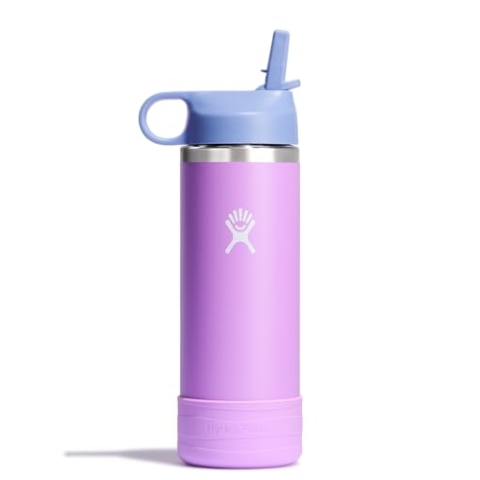 Hydro Flask 510 g Kinder-Strohkappe und Stiefel mit breiter Öffnung, Anemone