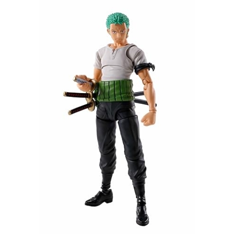 TAMASHII NATIONS One Piece S.H.Figuarts Actionfigur Roronoa Zoro Romance Dawn Ver. 15 cm