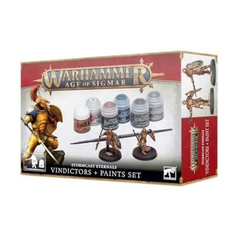 Warhammer Age of Sigmar: Stormcast Eternals + Paint Set 2021