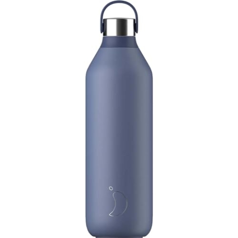 Chillys Trinkflasche, Serie 2, Whale Blue