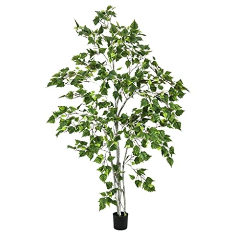 EUROPALMS Birkenbaum, Kunstpflanze, 180cm | Birkenbaum für vielseitige Dekorationen
