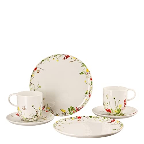 Rosenthal Brillance Fleurs Sauvages Set 6-teilig Becher Coup