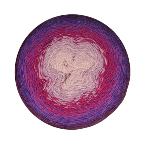Scheepjes - Scheepjes Whirligig 211 Pflaume Bis Rosa Wollknäuel - 1 Stück