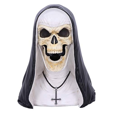 Nemesis Now James Ryman Schwester Mortis Skelett Nonne Horrorbüste 29 cm, Harz, Schwarz