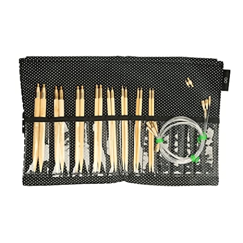 Seeknit KA57828-04 Rundstrick Set, Bamboo, Schw, Mittelgroße/Große