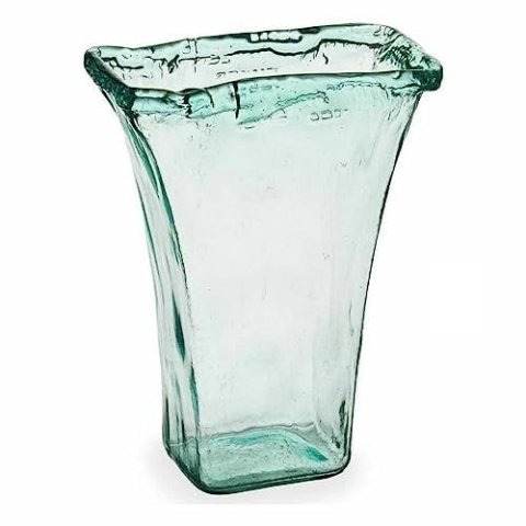 Vase, 27 x 34,5 x 14 cm, Glas, transparent, 2 Stück