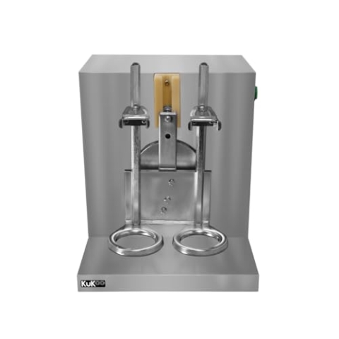 Auto Milchtee Shaker Schüttel Maschine | Gewerblicher Edelstahl Doppelrahmen | 400 U/min 350-1000ml Kapazität, 6-120 Sekunden Digital-Timer | Getränkemixer für Bubble Boba Tea Koffee Milchtee Cocktail
