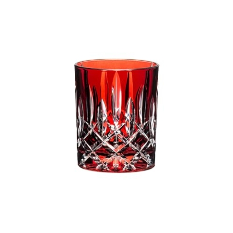 RIEDEL Laudon Tumbler, rotes Kristallglas, Einzelpackung, maschinell gefertigt