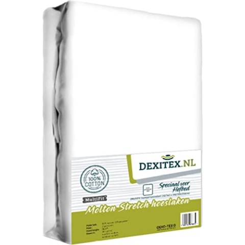 Dexitex - Molton Matratzenschoner Matratzen Hubett - Wohnmobil mit Hubett - Wohnwagen mit Hubett - Wohnwagen Matratze -Oeko-TEX - 100% Baumwolle