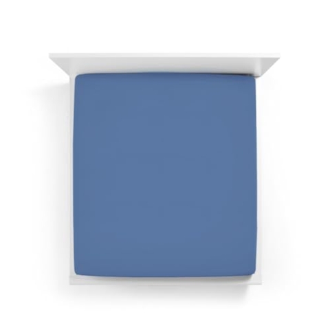 Formesse Bella-Donna Jersey Spannbettlaken meeresblau, 180x200-200x220 cm