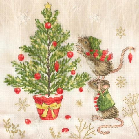 Bothy Threads The Home Of Happy Stitching Kreuzstich Stickpackung, Decorating Double Act