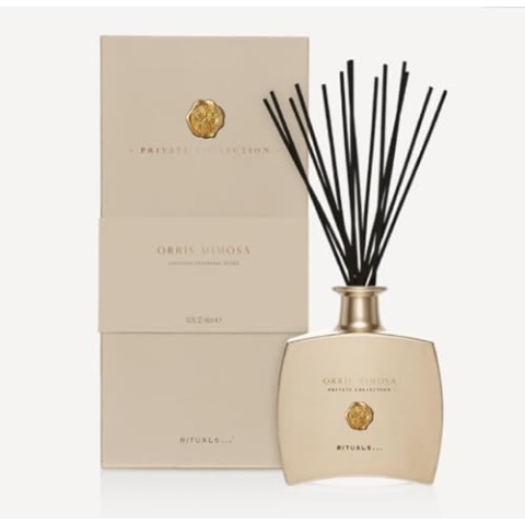 Rituals Private Collection Orris Mimosa Schilfrohr-Diffusor, 450 ml, luxuriöse Duftstäbchen