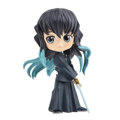 BANPRESTO, Figur Q Posket Muichiro Tokito II Demon Slayer: Kimetsu No Yaiba 14 cm, Mehrfarbig BP88268
