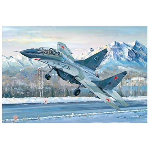 Trumpeter 753226 Russian MIG-29UB, Mikoyan 1/32 MIG 29 UB Fulcrum Modellbausatz, verschieden