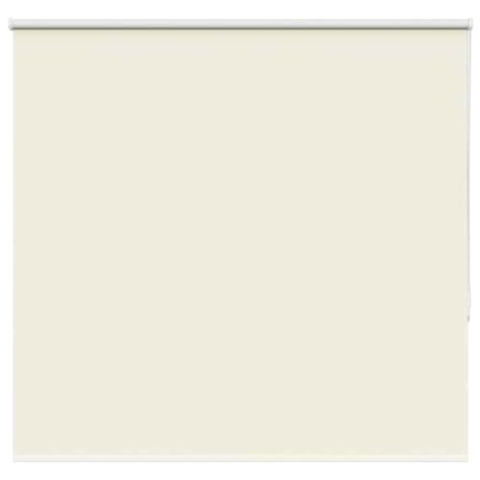 vidaXL Verdunkelungsrollo Cremeweiß 150x150cm Stoffbreite 146,6cm, Rollo, Klemmfix, Thermorollo, Verdunklungsrollo, Klemmrollo, Fensterrollo