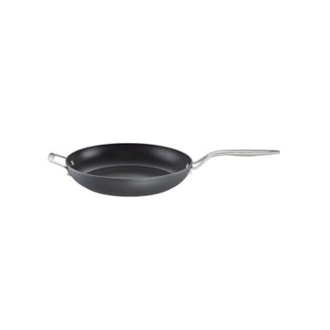 RÖSLE RAISE Bratpfanne, Universalpfanne mit Antihaftversiegelung ProPlex mit Gegengriff, 32 cm, geschmiedetes Aluminium, Edelstahlgriff, PFOA frei, Induktions- und Backofengeeignet