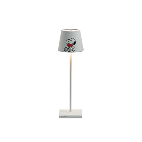 Zafferano Lampes à Porter Poldina x Peanuts table lamp Heart