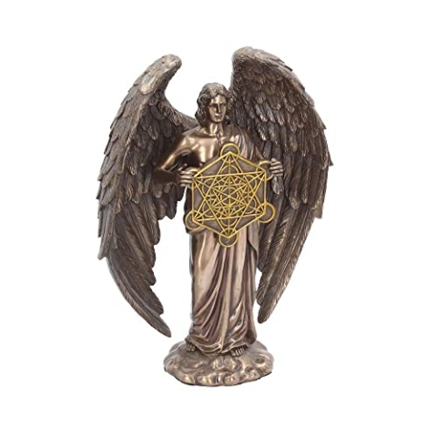 Nemesis Now Metatron Erzengel Figur, Bronze, Kunstharz, 26 cm