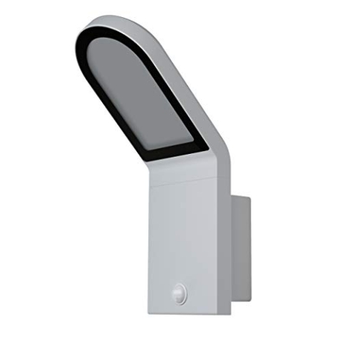 LEDVANCE LED Wand- und Deckenleuchte, Leuchte für Außenanwendungen, integrierter Bewegungssensor, Tag-Nacht-Sensor, Warmweiß, 168,0 mm x 100,0 mm x 273,0 mm, ENDURA STYLE WALL