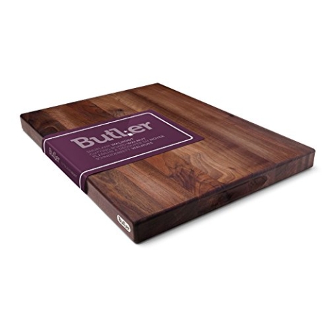 Butler Schneidebrett Walnuss (40 x 30 x 3 cm)