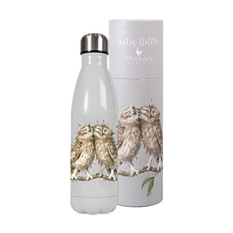 Wrendale Designs Wasserflasche "Birds Of A Feather", Edelstahl