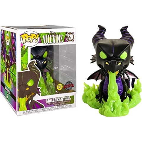 Funko Pop Disney Villains 720 Maleficent as The Dragon Glows in The Dark