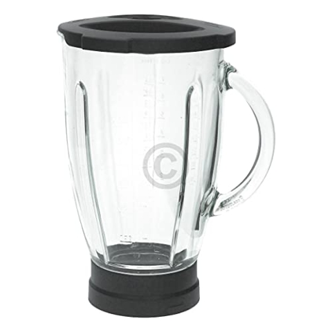 Bosch Mixerbehälter 701104 00701104 Pürierschüssel Mixeraufsatz Glasmixbecher mit Deckel Küchenmaschine Küchengerät auch Neff Balay Constructa