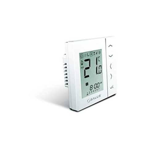 Salus Controls iT600 Funk-Wandthermostat VS10WRF netzbetrieben (redundant) Weiß