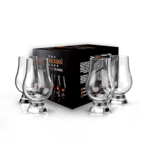 GLENCAIRN Whisky Gläser Set Im 4er-Set In 4er-Geschenkbox