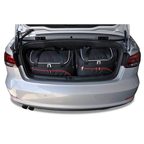 KJUST Dedizierte Reisetaschen 4 stk kompatibel mit AUDI A3 CABRIO 8V 2014-2016