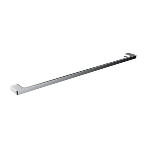 Emco Trend Badetuchhalter (Länge 800 mm, für Badezimmer, Handtuchstange für Badetuch) chrom, 026000181