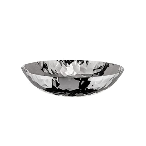 Alessi "Joy Nummer 1" Tafelaufsatz aus Edelstahl 18/10 glänzend poliert, 10.5 x 37.7 x 26 cm