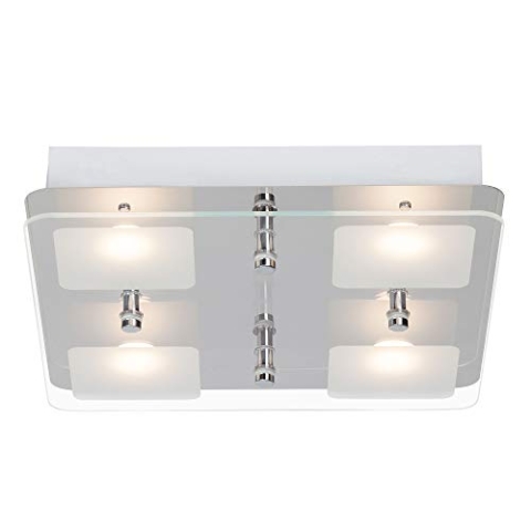 Brilliant Leuchte, Metall, chrom