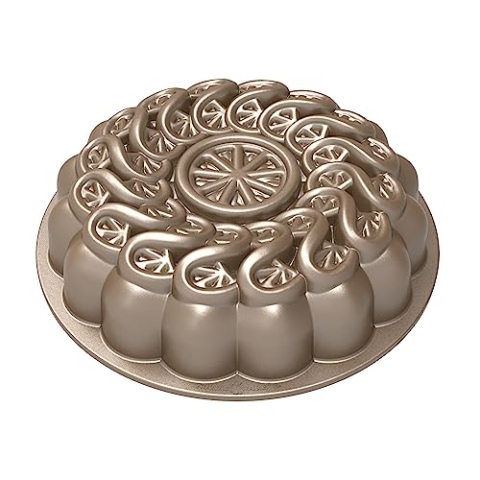 Nordic Ware Citrus Twist Pfanne, 8 Tassen, Toffee