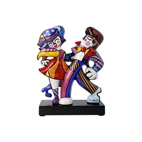 Göbel Romero Britto Figur Swing Goebel 66452761 Bunt Romero Bunt