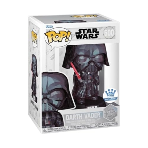 Funko Pop! Star Wars Darth Vader (facettiert) #600 Funko Shop Exklusive Vinyl-Figur Sammlerstücke