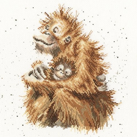 Bothy Threads Kreuzstich-Set "Liebe ist", 26x26cm, XHD29, Zählmuster