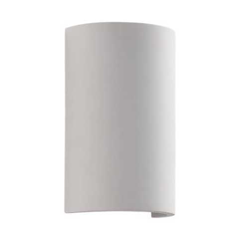 Lindby Wandleuchte, Wandlampe Innen Colja (Modern) in Weiß aus Gips/Ton (1 flammig G9) - Wandstrahler Wandbeleuchtung Schlafzimmer/Wohnzimmer Wohnzimmerleuchte