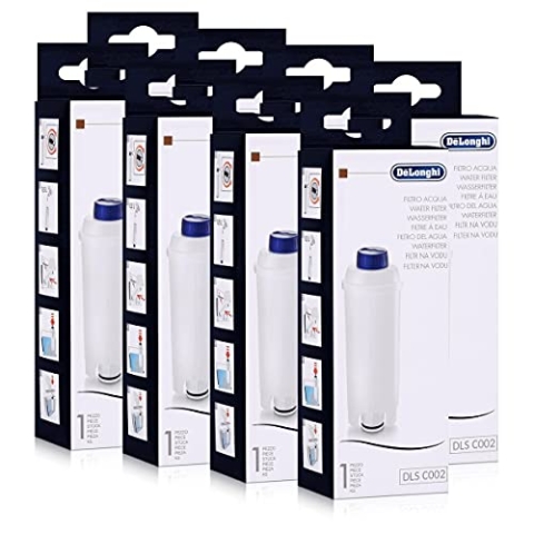 8x DeLonghi SER 3017 Wasserfilter für Kaffeevollautomaten der ECAM