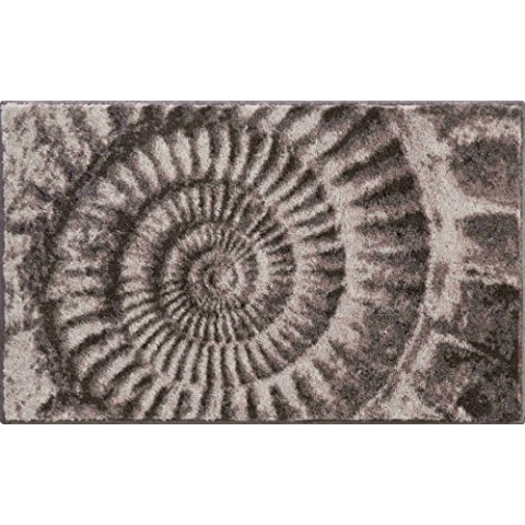 Grund photorealistisch Badteppich 100% Polyacryl, ultra soft, rutschfest, ÖKO-TEX-zertifiziert, 5 Jahre Garantie, AMMONA, Badematte 60x100 cm, beige