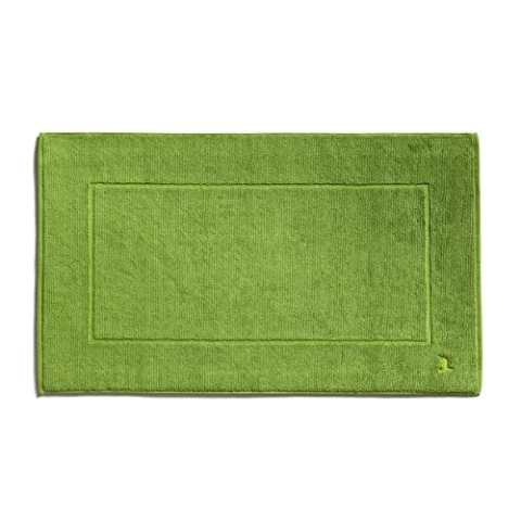 Möve Essential/Superwuschel Badteppich, Baumwolle, Peridot, 60 x 100 cm