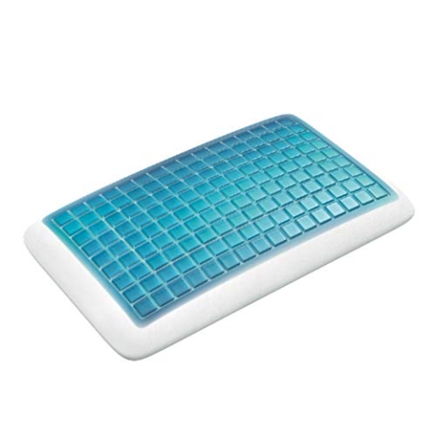 Technogel Pixel Deluxe Nackenstützkissen Gel Kissen (66 cm x 40 cm, 14), TG-PIL-ED14, Weiß