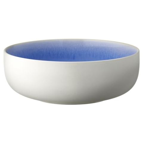 Studio Round North Salatschüssel Dia 25 cm Matte white/Shiny river