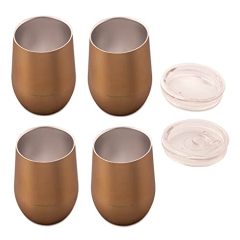 4er Set greenrelation refillmug+ 350ml Edelstahl Thermobecher Coffee To Go Kaffee Isolierbecher