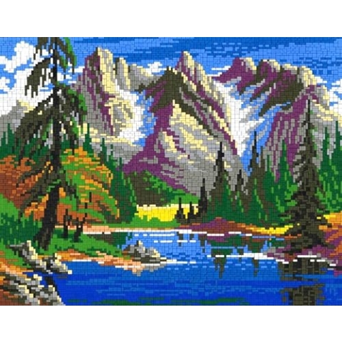 stickit Mini Stecksystem Bergsee ca. 8.900 Teile Nr. 41210