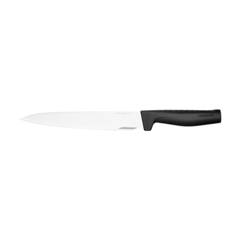 Fiskars Tranchiermesser, Hard Edge, Elegantes Design, Gesamtlänge: 35,1 cm, Rostfreier Stahl/Kunststoff, 1051760