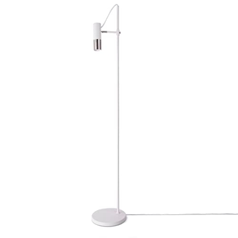 Paco Home Stehlampe Standleuchte Höhenverstellbar Metall Leselampe Wohnzimmer Schwenkbare Lampe GU10 Fassung Industrial Modern Retro Einflammig